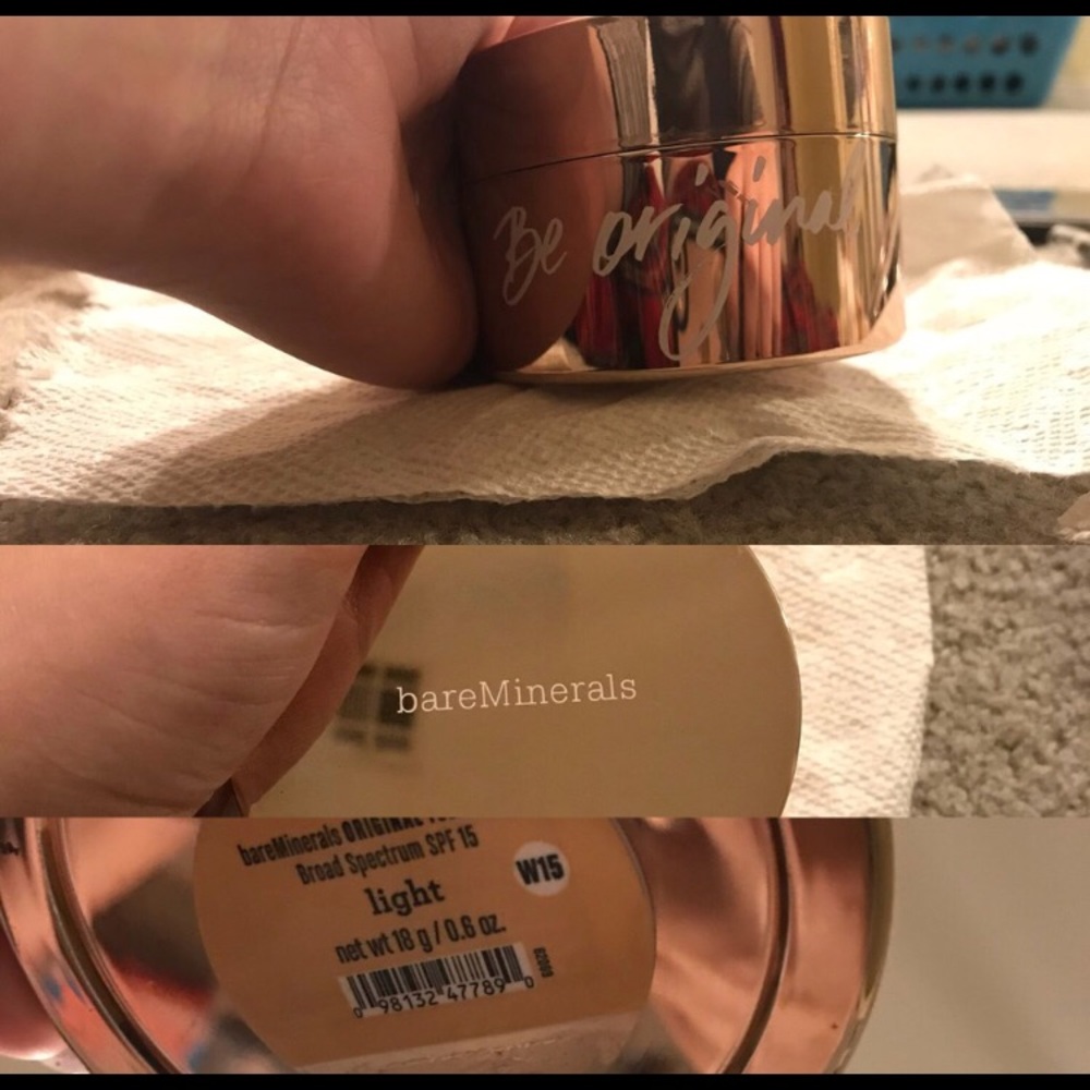 Bare minerals powder foundation
